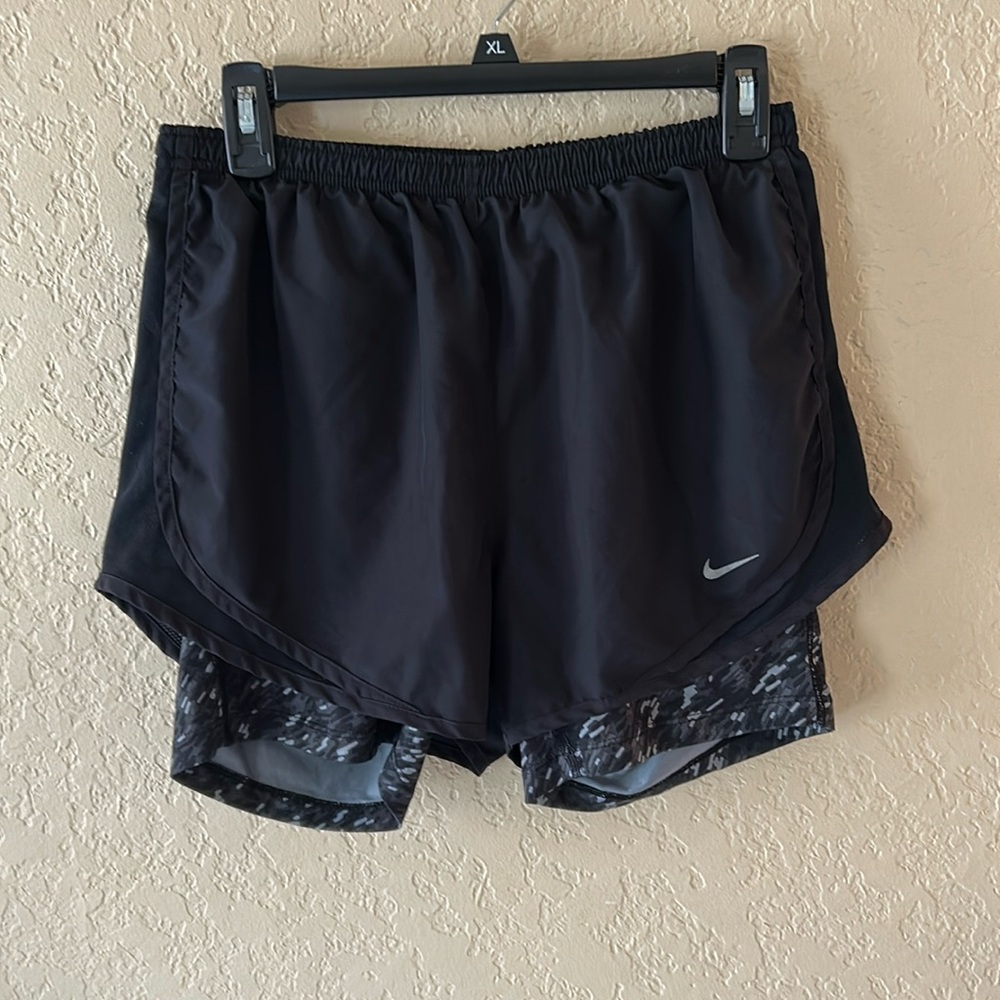 Women’s Nike Running Shorts with Attached Spandex Legging